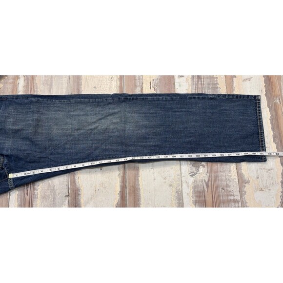 MENS HUGO BOSS MEDIUM WASH REGULAR FIT STRAIGHT LEG BLUE JEANS 33X32 - Picture 14 of 14